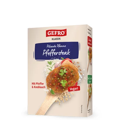 Steaks végétaux au Poivre