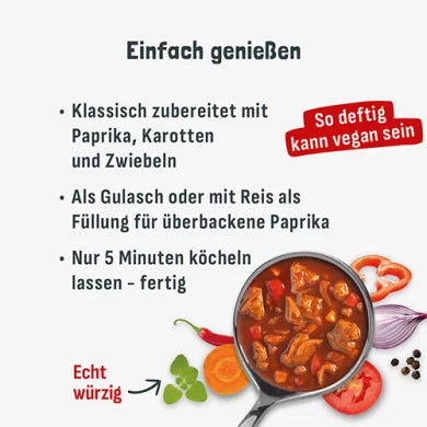 Goulasch vegan