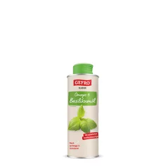 Huile aromatisée au basilic oméga-3, 250 ml