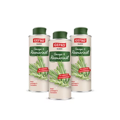 Huile aromatisée au romarin oméga-3 250 ml
