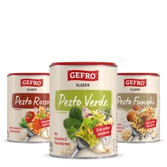 Lot des trois pestos (3 x 150 g)