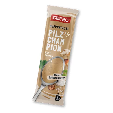 Pauses-Soupes CHAMPION les CHAMPIGNONS