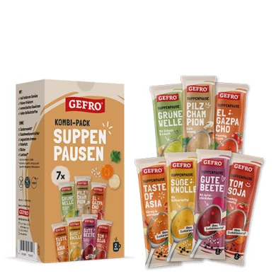 Pauses-Soupes, Combi-Pack 7 saveurs