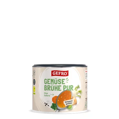 Bouillon de légumes GEFRO PUR