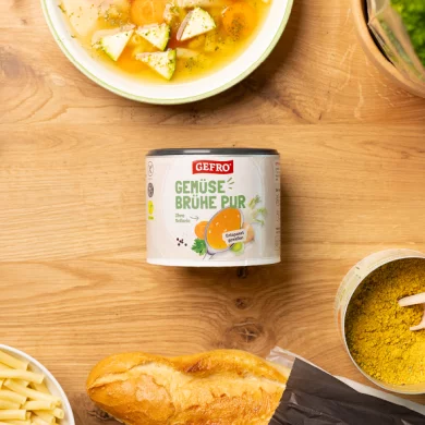 Bouillon de légumes GEFRO PUR