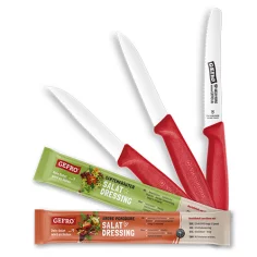 Set de couteaux "star des légumes" + 2 sachets de vinaigrette BALANCE gratuits