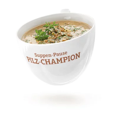 Pauses-Soupes CHAMPION les CHAMPIGNONS